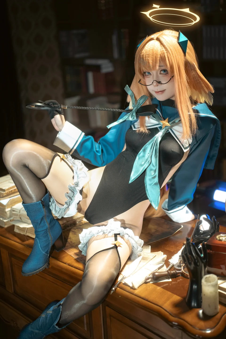 矢量鱼_No_025_蔚蓝档案·圆堂志美子校服_50P_513MB tg@simisebaisi 【丝足阁】017.webp